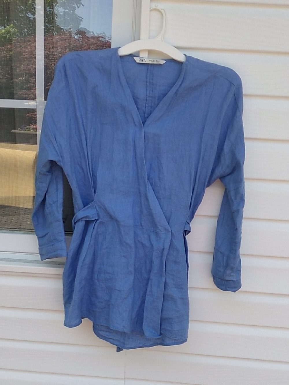 Zara linen top